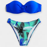 Sekso Bikini su Atvira Nugarine ir Stiliumi
