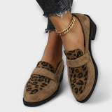 Camila - Elegantiški bateliai su leopardų raštu