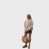 Laimė | Moteriška odinė „tote“ rankinė